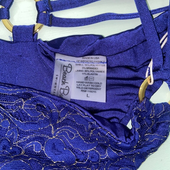 Beach Bunny Gunpowder and Lace bikini bottoms - Picture 3 of 5